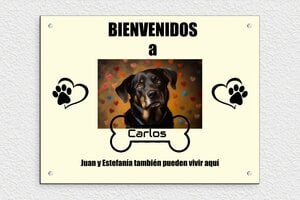 Carteles para Perros - PVC - undefined - custom - screws - es-cartel-perro-003-1-1747824469379