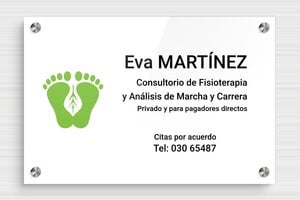 Placas Profesionales de Metacrilato - Plexiglás - undefined - custom - screws-spacer - es-cartel-praxis-plexi-008-3-1747900366434