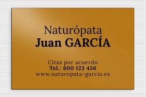 Placas Profesionales de PVC - PVC - undefined - or-noir - glue - es-cartel-praxis-pvc-001-4-1747888772469