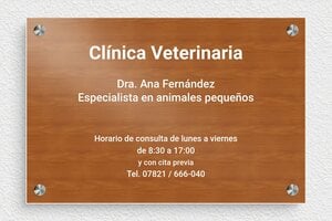Placas Profesionales de PVC - PVC - undefined - poirier-blanc - screws-spacer - es-cartel-praxis-pvc-002-3-1747888808927