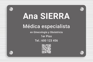 Placas de Plástico - PVC - undefined - gris-souris-blanc - suction-cup - es-cartel-praxis-pvc-003-5-1747888870579