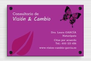 Placas Profesionales de PVC - PVC - undefined - custom - screws-spacer - es-cartel-praxis-pvc-015-3-1747900504716
