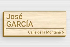 Placas para Buzón - Madera - undefined - erable - glue - es-casa-puerta-letrero-madera-011-3-1747900251605