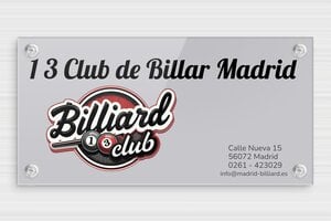 Placas de Metacrilato - Plexiglás - undefined - custom - suction-cup - es-club-deportivo-cartel-004-5-1747880994108