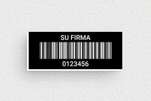 Marcadores de Cables Industriales - PVC - undefined - noir-blanc - glue - es-codigo-de-barras-industrial-005-3-1747819373489