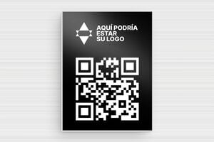 Placas de Aluminio - Aluminio - undefined - noir - none - es-codigo-qr-cartel-001-5-1747881280725
