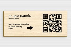 Placas Profesionales de Madera - Madera - undefined - erable - glue - es-consultorio-medico-cartel-madera-004-4-1747882067851