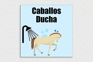 Placas para Caballos - PVC - undefined - custom - none - es-ducha-para-caballos-004-3-1747819044213