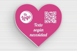Placas con Forma de Corazón - PVC - undefined - rose-blanc - glue - es-escudo-en-forma-de-corazon-001-3-1747889960404