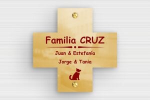 Placas con Forma de Cruz - Latón - undefined - poli - screws - es-escudo-forma-cruz-002-2-1747890031930