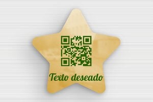 Placas con Forma de Estrella - Latón - undefined - poli - glue - es-escudo-forma-estrella-001-2-1747890099456
