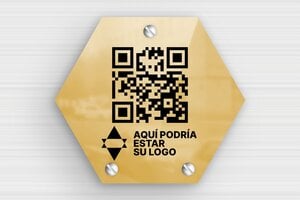 Placas Hexagonales - Latón - undefined - poli-noir - screws - es-escudo-hexagonal-003-4-1747889937101