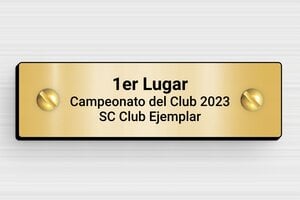 Placas por Sector - PVC - undefined - or-brosse-noir - screws - es-escudo-trofeo-deporte-002-5-1747881061719