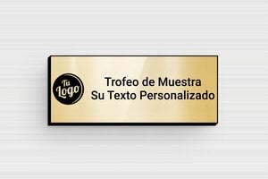 Placas para Trofeos - PVC - undefined - or-brillant-noir - glue - es-escudo-trofeo-deportivo-004-3-1747881105007