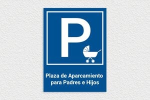 Señales de Aparcamiento - Cartel de Aparcamiento 'Solo para Clientes' - undefined - bleu-blanc - none - es-estacionamiento-002-4-1747824806536