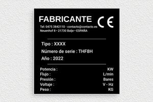 Marcadores de Cables Industriales - PVC - undefined - noir-blanc - glue - es-fabricante-placa-industria-005-1-1747819334998