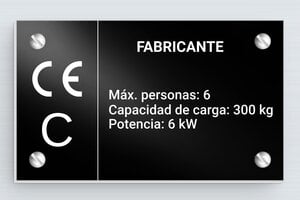 Marcadores de Cables Industriales - Aluminio - undefined - noir - screws - es-fabricante-placa-industrial-003-3-1747819294371