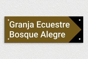 Placas para Box de Caballo - PVC - undefined - custom - screws - es-granja-ecuestre-letrero-004-1-1747819035055