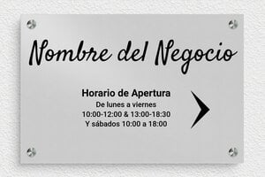 Fijaciones para Placas - Aluminio - undefined - anodise - screws-spacer - es-horario-apertura-negocio-001-1-1747818794792