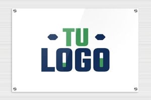 Placas Profesionales con Logo - Plexiglás 5 mm - undefined - custom - screws-spacer-large - es-logo-001-3-1747820942952