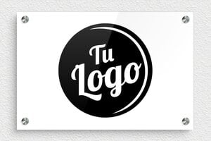 Placas Profesionales con Logo - Plexiglás - undefined - custom - screws-spacer - es-logo-empresa-007-1-1747820946308