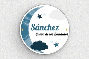 Placas Infantiles para Puerta - PVC - undefined - custom - screws - es-nombre-escudo-004-2-1747823330637