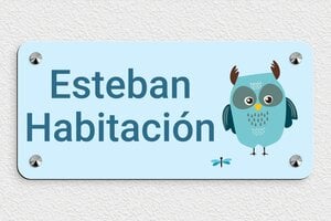 Placas Infantiles para Puerta - PVC - undefined - custom - screws-caps - es-nombre-placa-015-2-1747823318081
