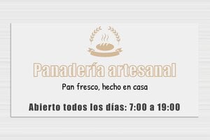 Placas para Tiendas - Aluminio Dibond - undefined - custom - none - es-panaderia-cartel-alu-dibond-003-3-1747817791527
