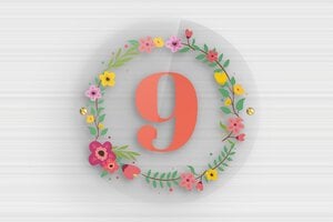 Placas de Números para Casa - Plexiglás transparente - undefined - transparent - screws - es-partesigno-numero-calle-cuadrante-001-3-1747821940746
