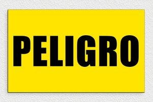 Señales de Advertencia - Cartel de peligro - undefined - jaune-noir - glue - es-peligro-006-3-1747820364013