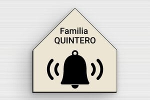 Placas de Timbre Adhesivas - Placa 'Tocar aquí' - undefined - ecru-noir - glue - es-placa-adhesiva-para-timbre-002-2-1747880112203