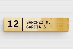 Placas de Latón - Latón - undefined - poli-noir - glue - es-placa-autoadhesiva-para-timbre-005-4-1747880197016
