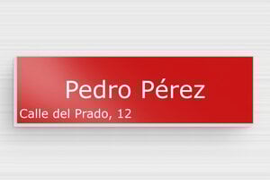 Placas de Aluminio para Buzón - Aluminio - undefined - rouge - magnetic - es-placa-buzon-aluminio-001-5-1747890440581