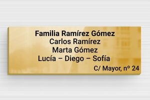 Placas de Timbre - Latón - undefined - poli - magnetic - es-placa-buzon-laton-001-5-1747897428483