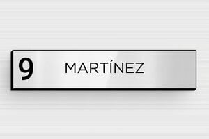 Placas para Buzón - PVC - undefined - gris-brillant-noir - glue - es-placa-buzon-pvc-011-12-1747899204565