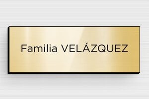Placas para Buzón - PVC - undefined - or-brillant-noir - none - es-placa-buzon-pvc-011-19-1747899227904