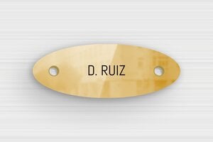 Placas de Timbre de Latón - Latón - undefined - poli-noir - holes-only - es-placa-campana-laton-001-8-1747899782832