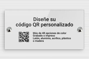 Placas Rectangulares - Plexiglás - undefined - custom - screws-caps - es-placa-codigo-qr-004-3-1747881370747