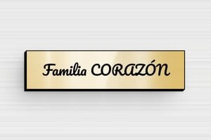 Placas para Buzón - PVC - undefined - or-brillant-noir - glue - es-placa-de-buzon-002-4-1747821671934