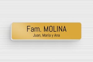 Placas de Aluminio - Aluminio - undefined - or - none - es-placa-de-buzon-015-2-1747881259077