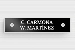 Placas de Aluminio para Buzón - Aluminio - undefined - noir - holes-only - es-placa-de-buzon-aluminio-002-5-1747890461606
