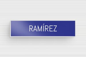 Placas de Timbre de Aluminio - Aluminio - undefined - bleu - glue - es-placa-de-buzon-aluminio-015-17-1747899387064