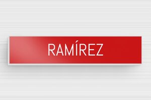 Placas de Timbre de Aluminio - Aluminio - undefined - rouge - glue - es-placa-de-buzon-aluminio-015-20-1747899400775