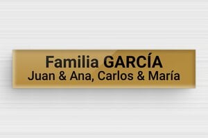 Placas Adhesivas para Buzón - Plexiglás - undefined - or-fonce-noir - glue - es-placa-de-buzon-autoadhesiva-002-1-1747897721139