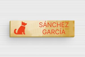 Placas Adhesivas para Buzón - Latón impreso - undefined - poli-noir - glue - es-placa-de-buzon-autoadhesiva-003-3-1747897753512