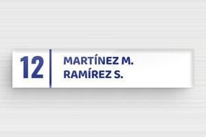 Placas de Metacrilato para Buzón - Plexiglás - undefined - blanc-bleu - glue - es-placa-de-buzon-de-plexiglas-002-4-1747897528347