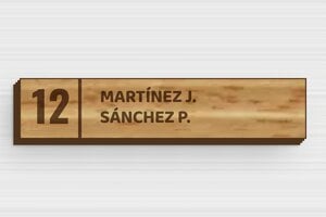 Placas de Madera para Buzón - Madera - undefined - chene - glue - es-placa-de-buzon-madera-002-4-1747890518062