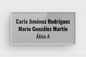 Placas para Buzón - Plexiglás - undefined - gris-noir - none - es-placa-de-buzon-plexi-011-12-1747899270127