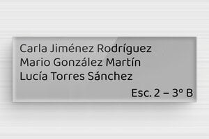 Placas para Buzón - Plexiglás - undefined - gris-noir - glue - es-placa-de-buzon-plexi-011-13-1747899273816