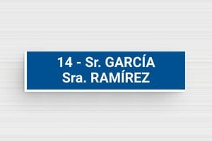 Placas Grabadas Personalizadas - PVC - undefined - bleu-blanc - none - es-placa-de-buzon-pvc-003-3-1747897651133
